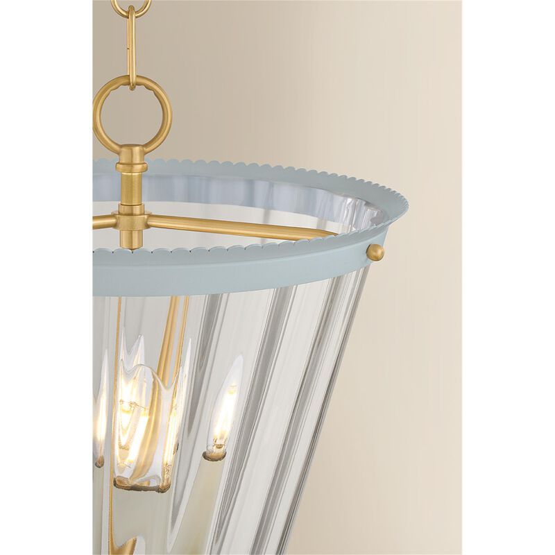 Lucretia Small Outdoor Hanging Lantern by Mitzi